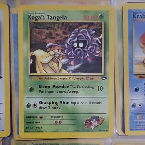 Pokemon Card Koga's Tangela